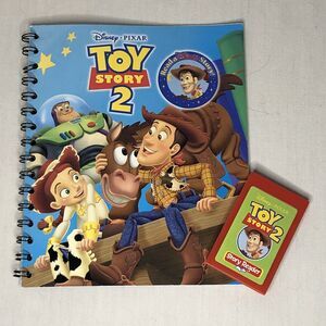 Story Reader Storybook: Disney Pixar Toy Story 2 With Reader Cartridge Untested